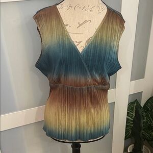 Cato Multicolor Sleeveless Blouse